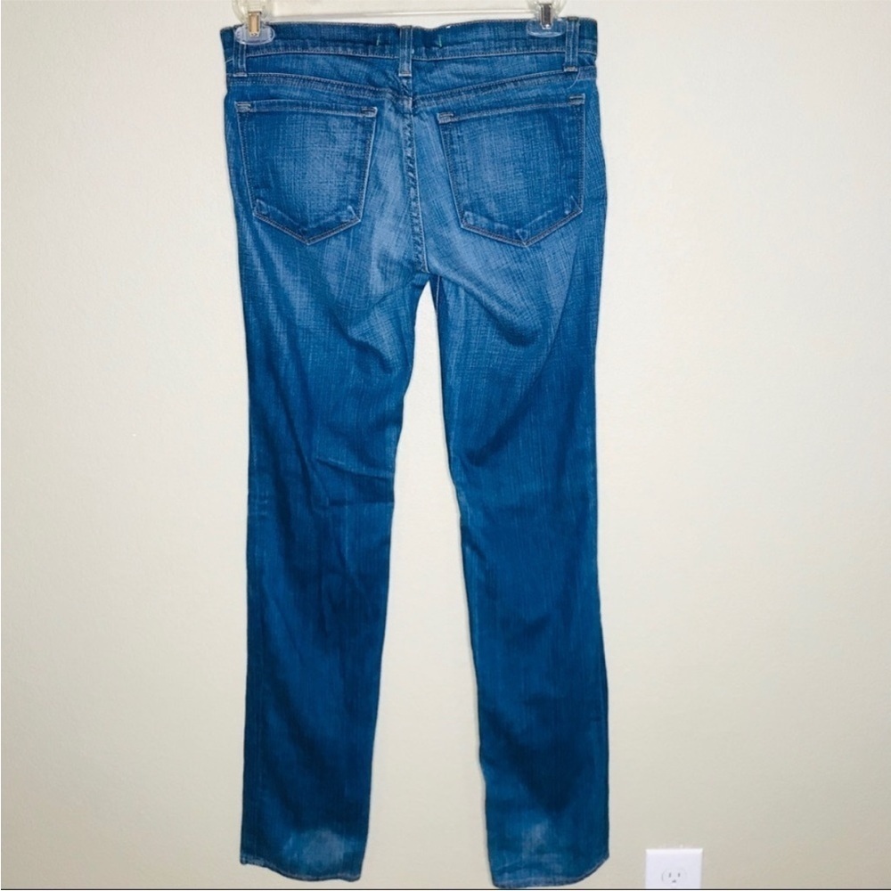 J Brand Classic Cigarette Straight Leg Denim Jeans in Bayou Indigo Blue Size 28 - Picture 5 of 12